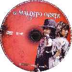 carátula cd de El Maldito Oeste