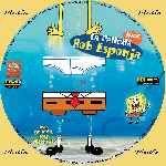 carátula cd de Bob Esponja - La Pelicula - Custom - V4