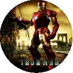 carátula cd de Iron Man - 2008 - Custom - V15
