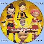 cartula cd de Code Lyoko - Temporada 01 - Volumen 03 - Custom