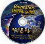 carátula cd de Biografias Universales 03