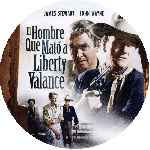 carátula cd de El Hombre Que Mato A Liberty Valance - Custom - V2