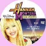 carátula cd de Hannah Montana - La Pelicula - Custom - V6