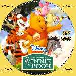 carátula cd de La Gran Aventura De Winnie The Pooh - Custom - V2