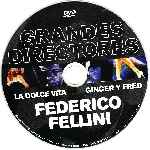 carátula cd de La Dolce Vita - Ginger Y Fred - Grandes Directores