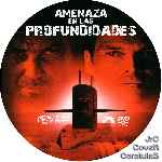 carátula cd de Amenaza En Las Profundidades - Custom