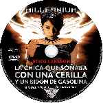 carátula cd de Millennium 2 - La Chica Que Sonaba Con Una Cerilla Y Un Bidon - Custom