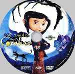 carátula cd de Los Mundos De Coraline - Custom - V4