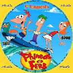carátula cd de Phineas Y Ferb - Temporada 01 - Custom