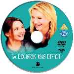 carátula cd de La Decision Mas Dificil - Custom - V2