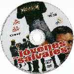 carátula cd de Los Jovenes Salvajes - Maestros Del Cine