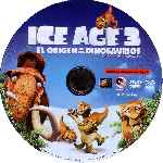 cartula cd de Ice Age 3 - El Origen De Los Dinosaurios