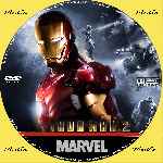 carátula cd de Iron Man 2 - Custom - V02