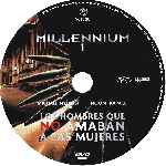 carátula cd de Millennium 1 - Los Hombres Que No Amaban A Las Mujeres - Custom - V3