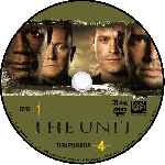 carátula cd de The Unit - Temporada 04 - Disco 01 - Custom