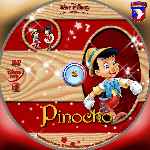 cartula cd de Pinocho - Clasicos Disney - Custom - V3