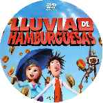 carátula cd de Lluvia De Hamburguesas - Custom - V3