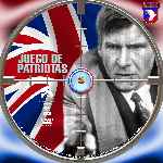 carátula cd de Juego De Patriotas - Custom - V2