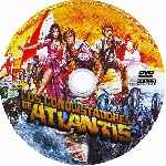 carátula cd de Los Conquistadores De Atlantis - Custom