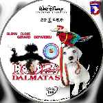 carátula cd de 102 Dalmatas - Custom