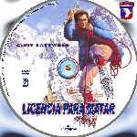 carátula cd de Licencia Para Matar - 1975 - Custom - V3