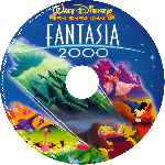 carátula cd de Fantasia 2000 - Clasicos Disney - Custom - V2