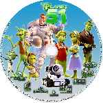 cartula cd de Planet 51 - Custom - V07