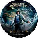 carátula cd de Percy Jackson Y El Ladron Del Rayo - Custom