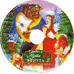 carátula cd de La Bella Y La Bestia 2 - Una Navidad Encantada - Custom