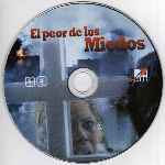 carátula cd de El Peor De Los Miedos - Region 1-4