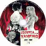 cartula cd de Lujuria Para Un Vampiro - Custom