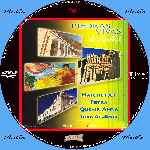 carátula cd de Piedras Vivas - Civilizaciones Desaparecidas - Volumen 01 - Custom
