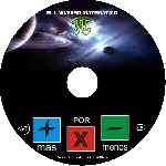 carátula cd de El Universo Matematico - Mas Por Menos - Custom