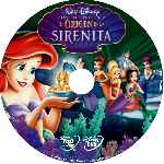 carátula cd de El Origen De La Sirenita - Custom - V3