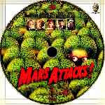 carátula cd de Mars Attacks - Custom - V3