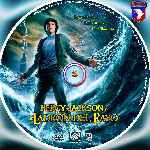 carátula cd de Percy Jackson Y El Ladron Del Rayo - Custom - V05