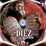carátula cd de Los Diez Mandamientos - 1956 - Custom