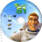 cartula cd de Planet 51 - Region 1-4
