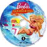 carátula cd de Barbie En Una Aventura De Sirenas - Custom