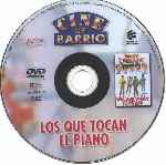 carátula cd de Los Que Tocan El Piano - Cine De Barrio