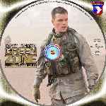 carátula cd de Green Zone - Distrito Protegido - Custom - V05