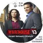 carátula cd de Warehouse 13 - Temporada 01 - Custom