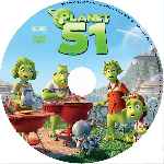 cartula cd de Planet 51 - Custom - V08