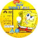 cartula cd de Bob Esponja - Temporada 05 - Disco 03