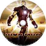 carátula cd de Iron Man - 2008 - Custom - V16