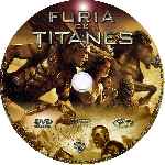 carátula cd de Furia De Titanes - 2010 - Custom - V06