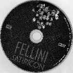carátula cd de Fellini Satiricon