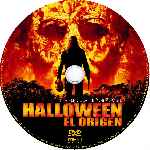 carátula cd de Halloween - El Origen - Custom - V8