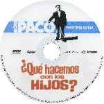 carátula cd de Que Hacemos Con Los Hijos - Custom - V2