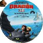 cartula cd de Como Entrenar A Tu Dragon - Custom - V04